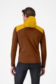 CASTELLI Bluza - UNLIMITED ROAM - brązowy/żółty