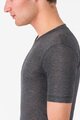 CASTELLI Kolarska koszulka z krótkim rękawem - MEDIO BASE LAYER - szary