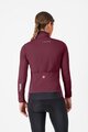 CASTELLI Kolarska ocieplana kurtka - ALPHA 150 W - bordowy