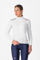 CASTELLI Kolarska ocieplana kurtka - ESPRESSO AIR W - biały