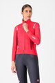 CASTELLI Kolarska ocieplana kurtka - PERFETTO ROS 3 W - czerwony