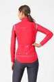 CASTELLI Kolarska ocieplana kurtka - PERFETTO ROS 3 W - czerwony