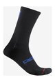 CASTELLI Kolarskie klasyczne skarpetki - COMO 15 W - czarny