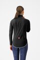 CASTELLI kurtka przeciwdeszczowa - ULTRA W RAIN CAPE - czarny