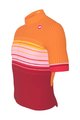 CASTELLI Koszulka kolarska z krótkim rękawem - SQUADRA GUEST DESIGNER A019 - pomarańczowy/czerwony