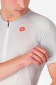 CASTELLI Koszulka kolarska z krótkim rękawem - FREE SPEED 3 RACE TOP - biały