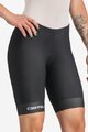 CASTELLI Krótkie spodnie kolarskie bez szelek - TRI W SHORT - czarny