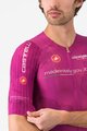 CASTELLI Koszulka kolarska z krótkim rękawem - GIRO 108 RACE 8S - fioletowy