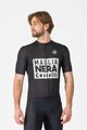 CASTELLI Koszulka kolarska z krótkim rękawem - VINTAGE GIRO D´ITALIA - czarny