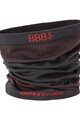 BBB Komin kolarski - NECKWARMER - czerwony/czarny