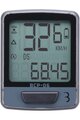 BBB licznik rowerowy - DASHBOARD - szary/czarny