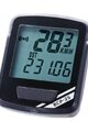 BBB licznik rowerowy - NANOBOARD - srebrny/czarny