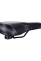 BBB siodełko - COMFORTPLUS UPRIGHT LEATHER 225MM - czarny
