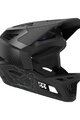 LEATT Kask kolarski - MTB GRAVITY 6.0 CARBON - czarny
