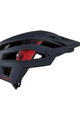 LEATT Kask kolarski - MTB TRAIL 3.0 - czarny/czerwony