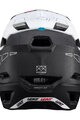 LEATT Kask kolarski - MTB GRAVITY 6.0 CARBON - biały/czarny