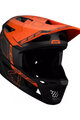 LEATT Kask kolarski - MTB GRAVITY 6.0 CARBON - czerwony/czarny