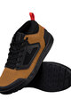 LEATT Buty rowerowe - FLAT 3.0 - brązowy/czarny
