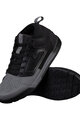 LEATT Buty rowerowe - FLAT 3.0 - szary/czarny