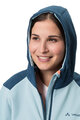 VAUDE Kolarska kurtka przeciwwiatrowa - QIMSA SOFTSHELL - niebieski