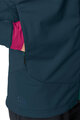VAUDE Kolarska kurtka przeciwwiatrowa - QIMSA SOFTSHELL - niebieski