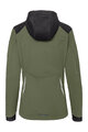 VAUDE Kolarska kurtka przeciwwiatrowa - QIMSA SOFTSHELL - zielony