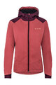 VAUDE Kolarska kurtka przeciwwiatrowa - QIMSA SOFTSHELL - czerwony