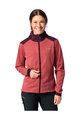VAUDE Kolarska kurtka przeciwwiatrowa - QIMSA SOFTSHELL - czerwony