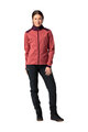 VAUDE Kolarska kurtka przeciwwiatrowa - QIMSA SOFTSHELL - czerwony