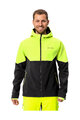 VAUDE Kolarska kurtka przeciwwiatrowa - QIMSA SOFTSHELL - czarny/żółty