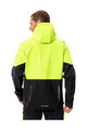 VAUDE Kolarska kurtka przeciwwiatrowa - QIMSA SOFTSHELL - czarny/żółty