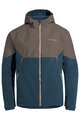 VAUDE Kolarska kurtka przeciwwiatrowa - QIMSA SOFTSHELL - brązowy/niebieski