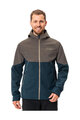VAUDE Kolarska kurtka przeciwwiatrowa - QIMSA SOFTSHELL - brązowy/niebieski