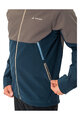 VAUDE Kolarska kurtka przeciwwiatrowa - QIMSA SOFTSHELL - brązowy/niebieski