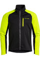 VAUDE Kolarska kurtka przeciwwiatrowa - POSTA SOFTSHELL VI - żółty/czarny