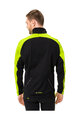 VAUDE Kolarska kurtka przeciwwiatrowa - POSTA SOFTSHELL VI - żółty/czarny