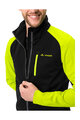 VAUDE Kolarska kurtka przeciwwiatrowa - POSTA SOFTSHELL VI - żółty/czarny