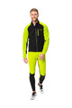 VAUDE Kolarska kurtka przeciwwiatrowa - POSTA SOFTSHELL VI - żółty/czarny