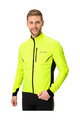 VAUDE Kolarska kurtka przeciwwiatrowa - KURO SOFTSHELL - żółty/czarny