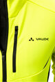 VAUDE Kolarska kurtka przeciwwiatrowa - KURO SOFTSHELL - żółty/czarny
