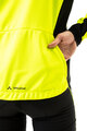 VAUDE Kolarska kurtka przeciwwiatrowa - KURO SOFTSHELL - żółty/czarny