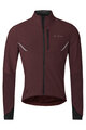 VAUDE Kolarska kurtka przeciwwiatrowa - KURO SOFTSHELL - brązowy/czarny