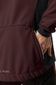 VAUDE Kolarska kurtka przeciwwiatrowa - KURO SOFTSHELL - brązowy/czarny