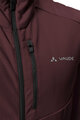 VAUDE Kolarska kurtka przeciwwiatrowa - KURO SOFTSHELL - brązowy/czarny