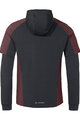 VAUDE Bluza - ALL YEAR MOAB - bordowy/czarny