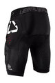 LEATT bokserki z ochraniaczami - IMPACT SHORTS 3DF 4.0 - czarny/biały