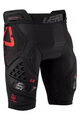 LEATT bokserki z ochraniaczami - IMPACT SHORTS 3DF 5.0 - czarny/czerwony