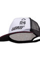 LEATT Czapka kolarska - TRUCKER - czarny/biały