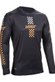 LEATT Letnia koszulka kolarska z długim rękawem - MTB ENDURO 4.0 - czarny