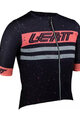 LEATT Koszulka kolarska z krótkim rękawem - MTB ENDURANCE 6.0 W - czarny